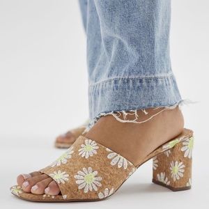 Coconuts by Matisse Kristin Floral Cork Heel
